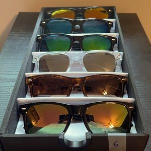 Polarized sunglasses designed in Italy